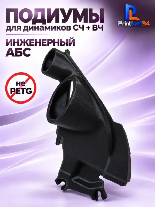 Основа подиумов под твитеры для Nissan Qashqai J11 — фото 2 — Стандартные уголки в двери на Nissan Qashqai J11, сделанные…