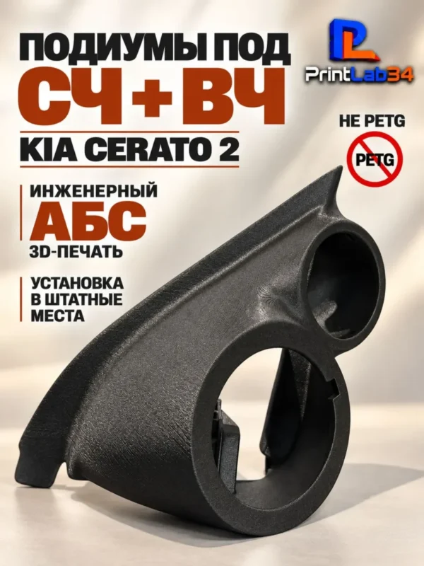 Основа подиумов под твитеры и динамики для KIA CERATO 2 — фото 2 — Стандартные уголки в двери на KIA CERATO второе поколен...